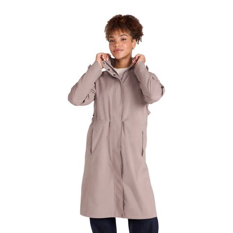 Jade Long Length Waterproof Jacket