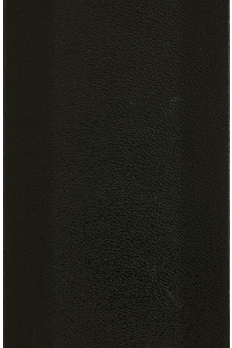 Adela Logo Buckle Belt, Alternate, color, BLACK