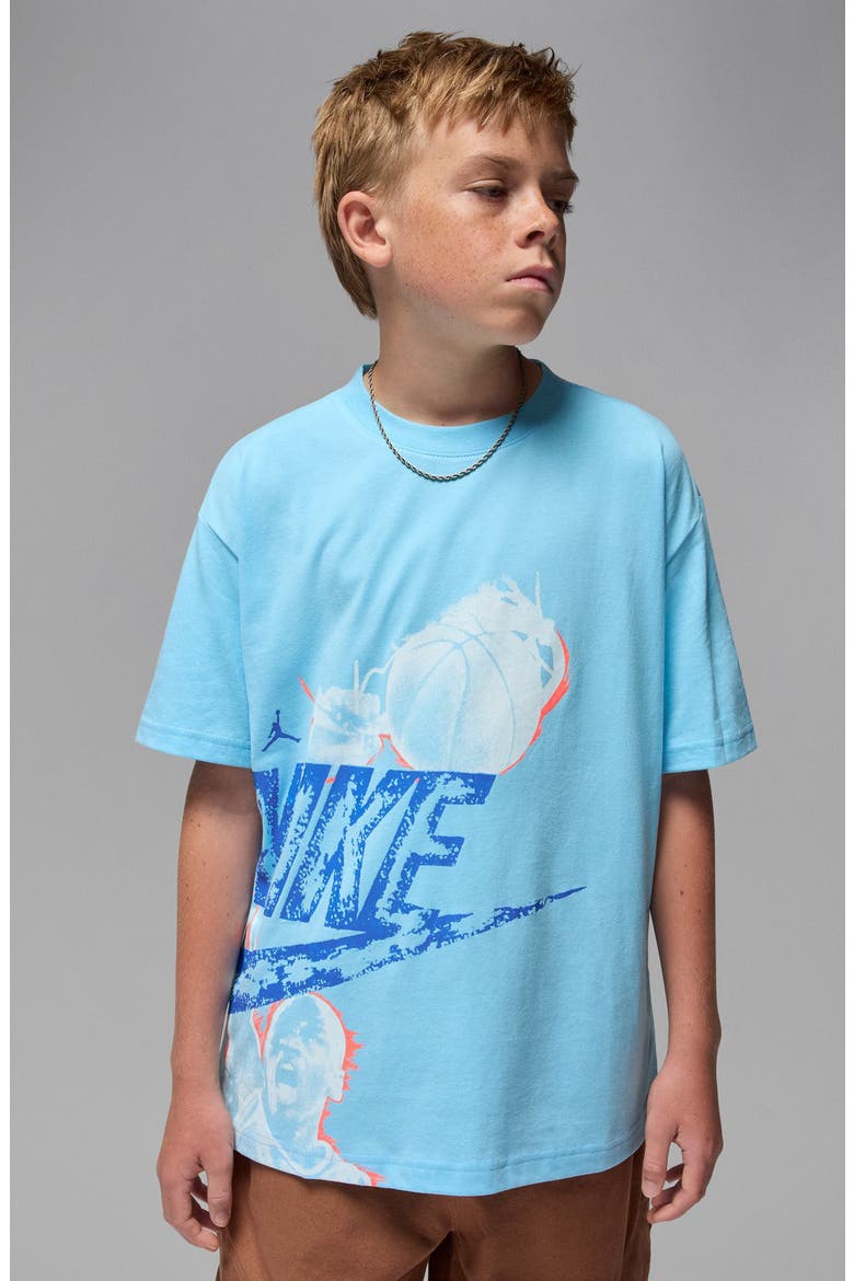 Kids' Reissue Graphic T-Shirt, Alternate, color, BLUE CHILL