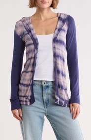 GO COUTURE Hooded Cardigan