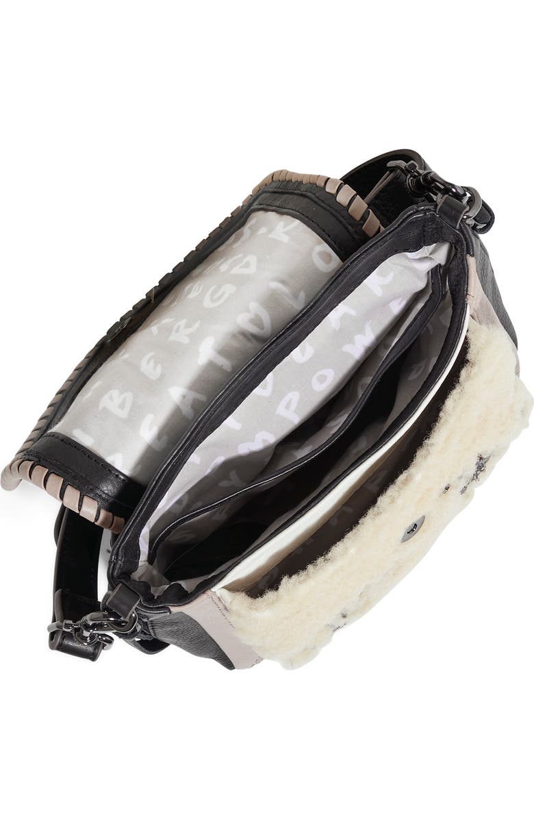 Aimee Kestenberg All for Love Embellished Genuine Shearling Crossbody Bag, Alternate, color,