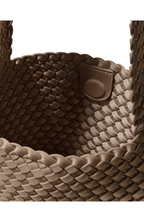 Naghedi Laguna Woven Crossbody Bag In Cashmere