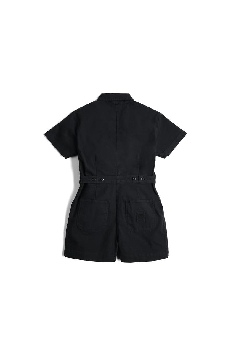 Topo Designs Women's Dirt Romper, Alternate, color, Black