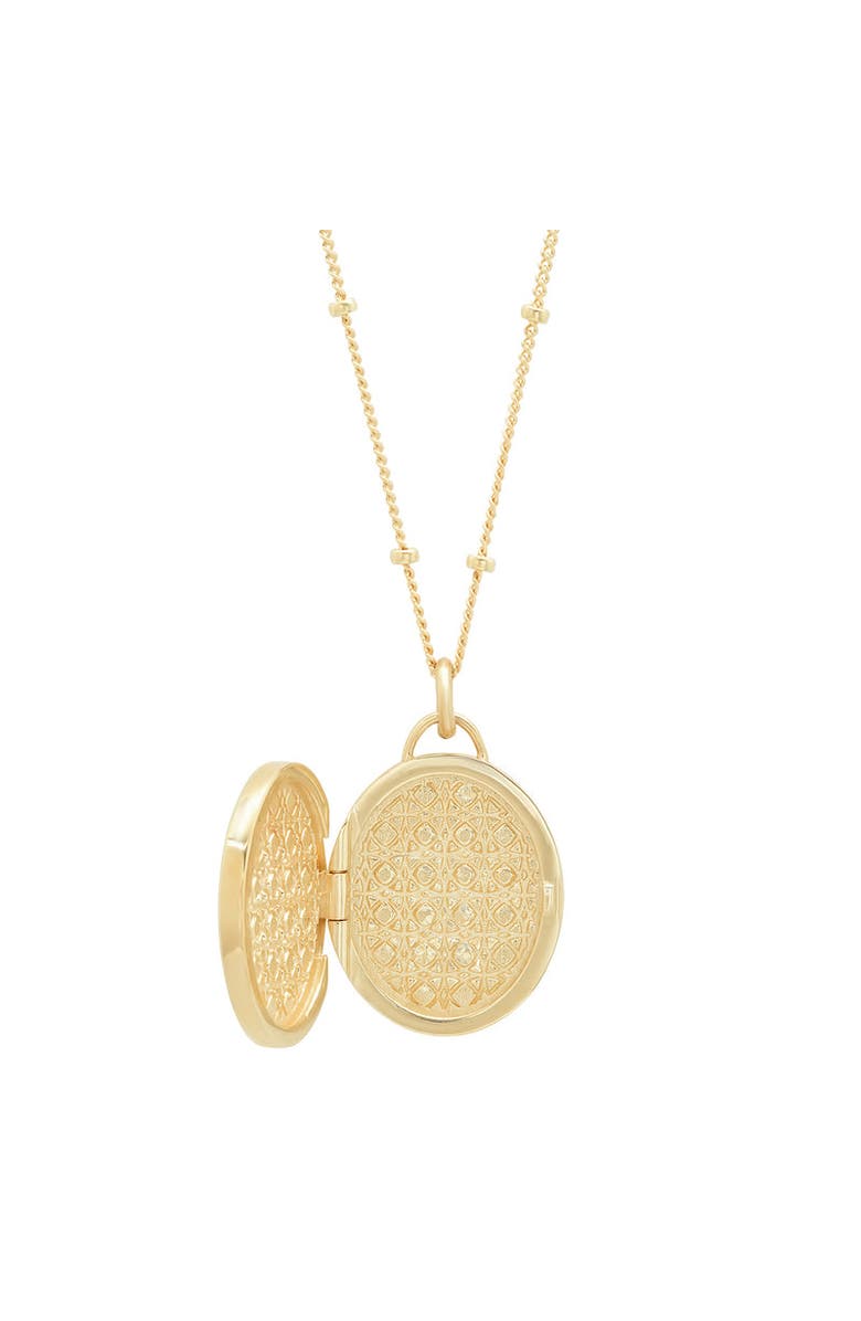 ELLIOT YOUNG "LOVE LOCKET" PENDANT, Alternate, color, Gold