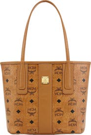 MCM Mini Reversible Liz Shopper in Visetos