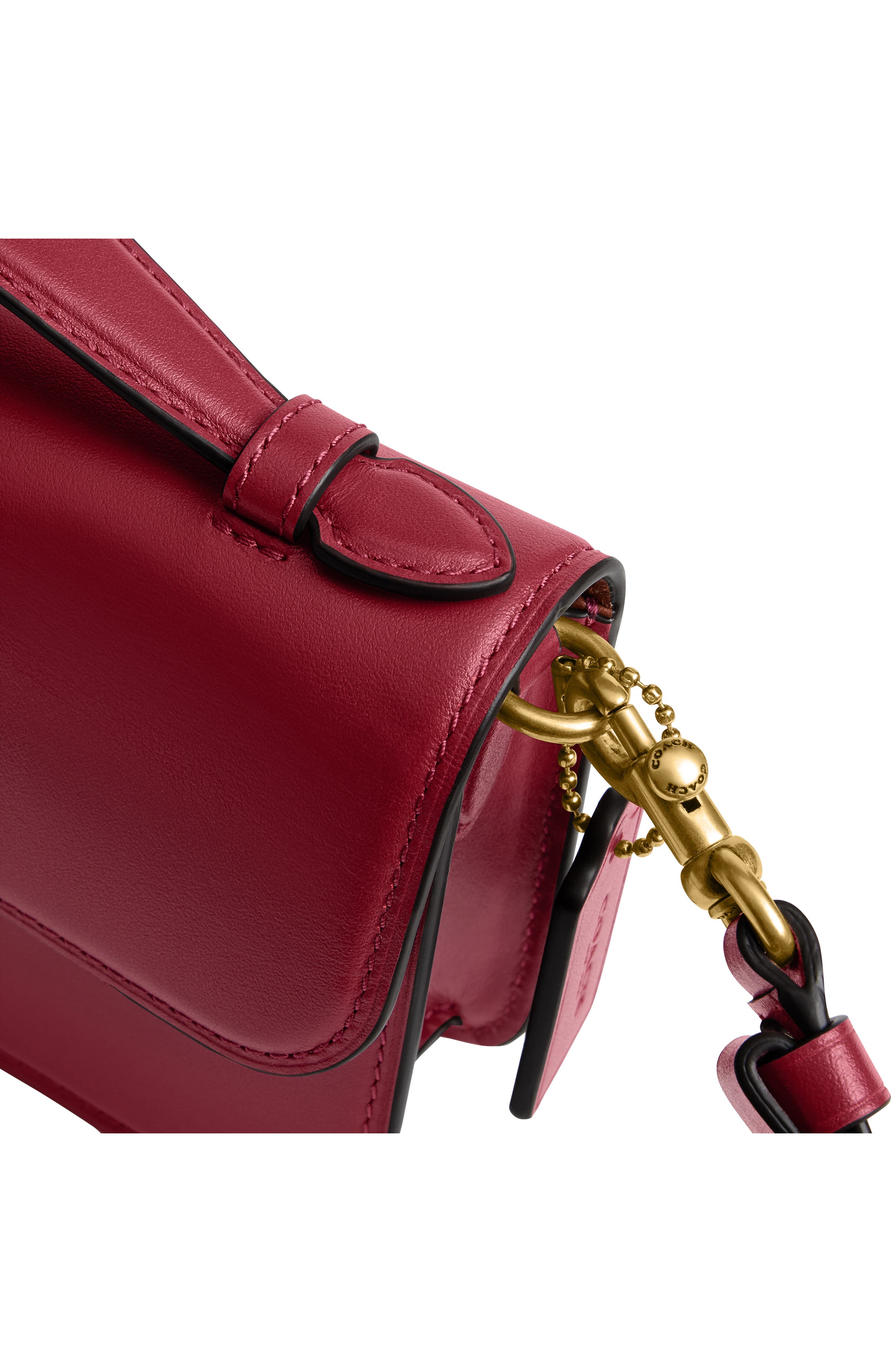 Женские сумки COACH Elora Refined Leather Top Handle Bag — фото 7