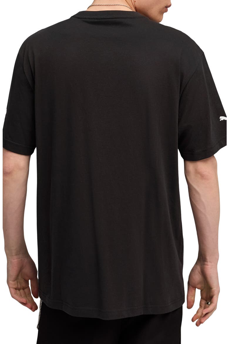 x BMW M Motorsport Cotton Graphic T-Shirt, Alternate, color, PUMA BLACK