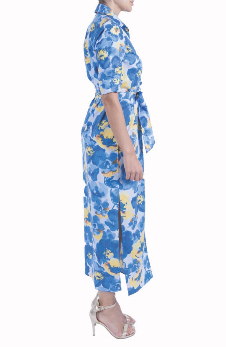 Julia Jordan Floral Shirtdress, Alternate, color,