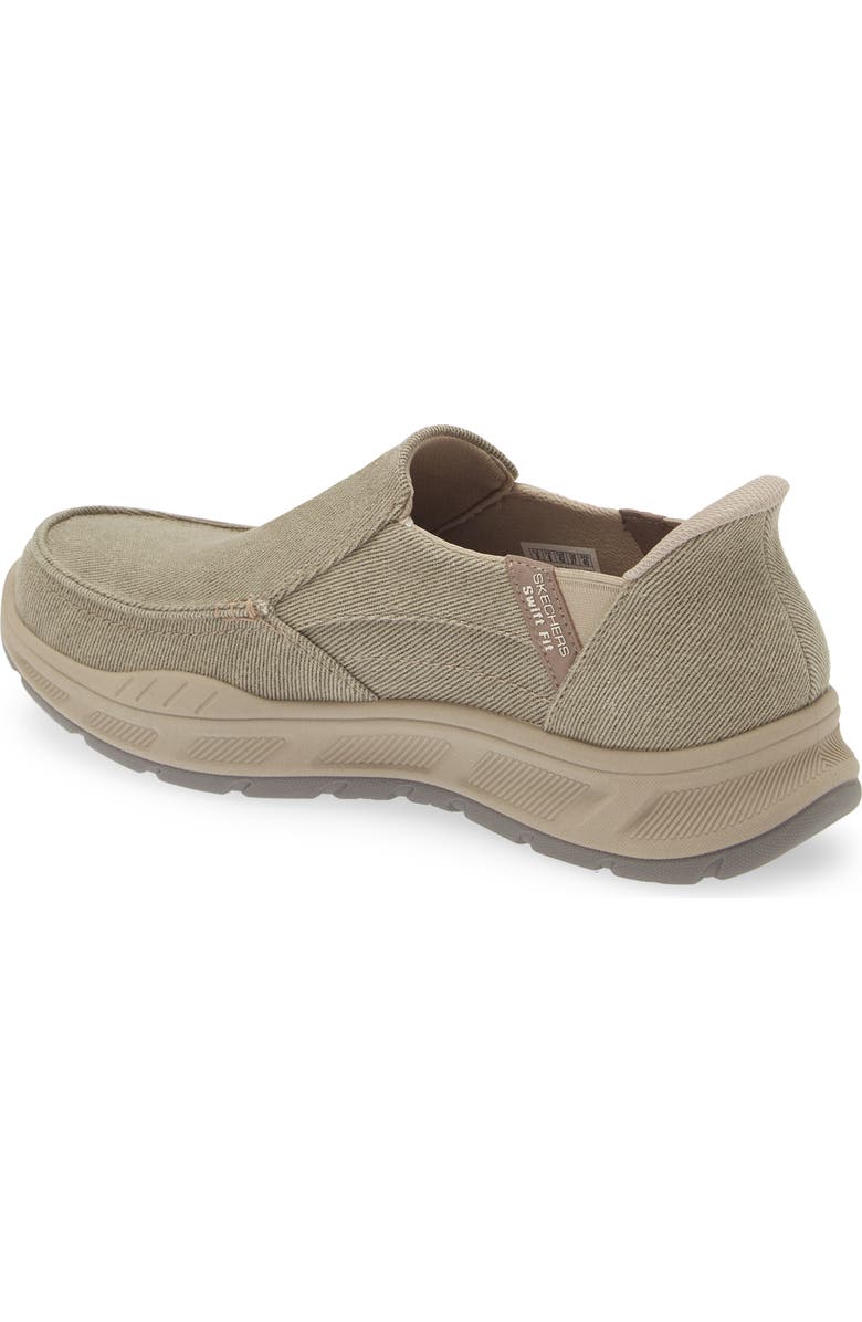 SKECHERS Swift-Fit Slip-On Sneaker, Alternate, color, Taupe