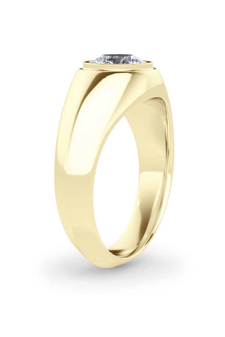 Men's Round Brilliant Lab Created Diamond Ring, Alternate, color, 18K YELLOW GOLD 2.5 CTW