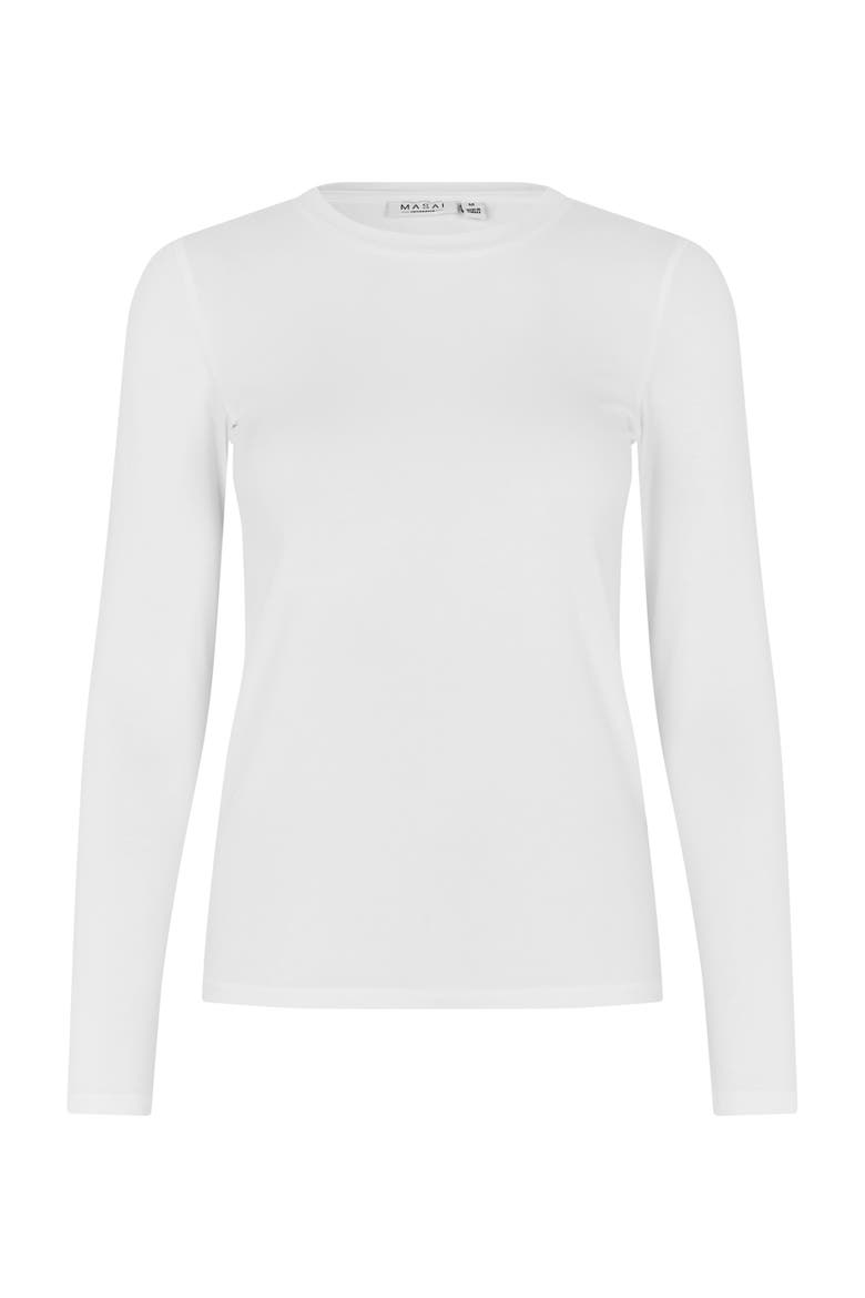 MaBellarim Long Sleeve Top, Alternate, color, White