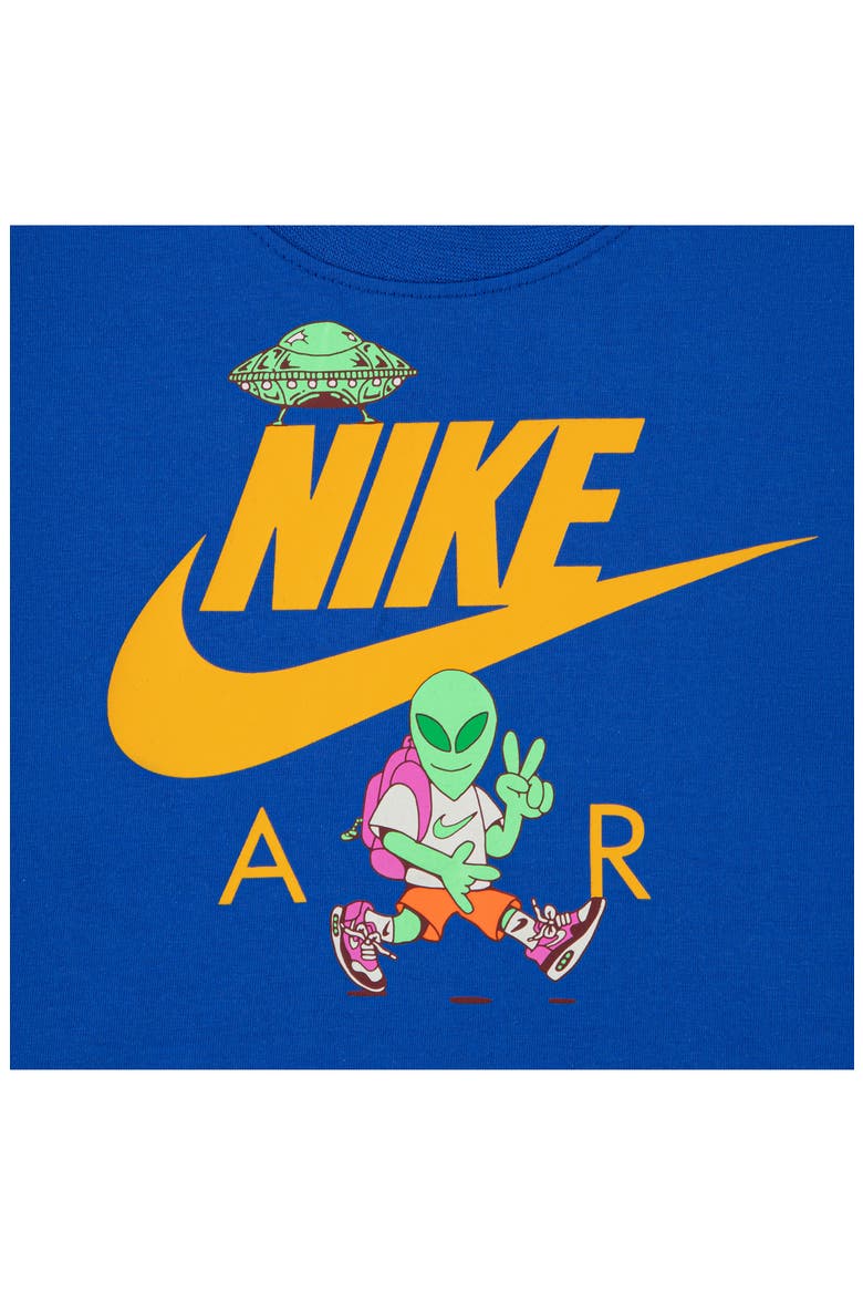 Kids' Nike Alien Graphic T-Shirt, Alternate, color, GAME ROYAL