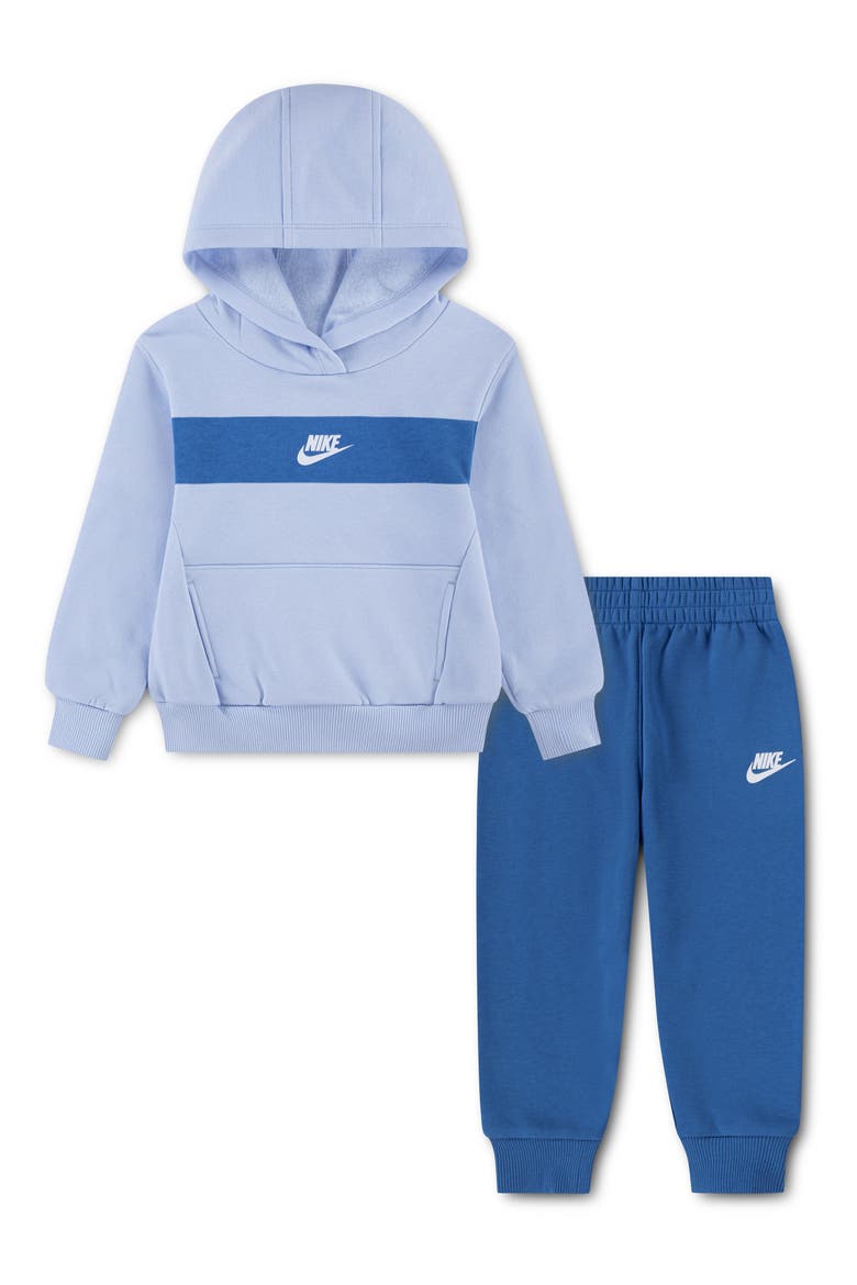 Kids' Goal Fleece Hoodie & Joggers Set, Main, color, STAR BLUE