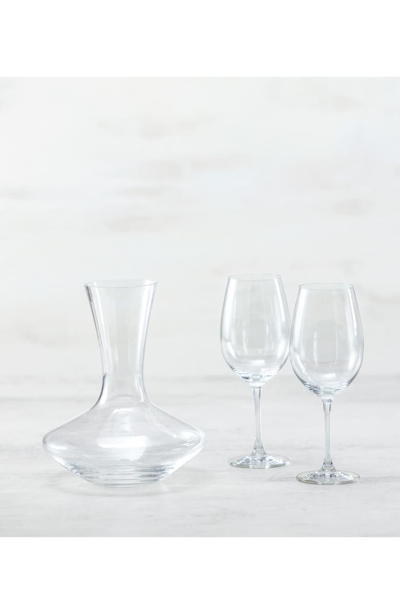 Fortessa Schott Zwiesel Invento Wine Decanter & Glass Set, Alternate, color, Clear