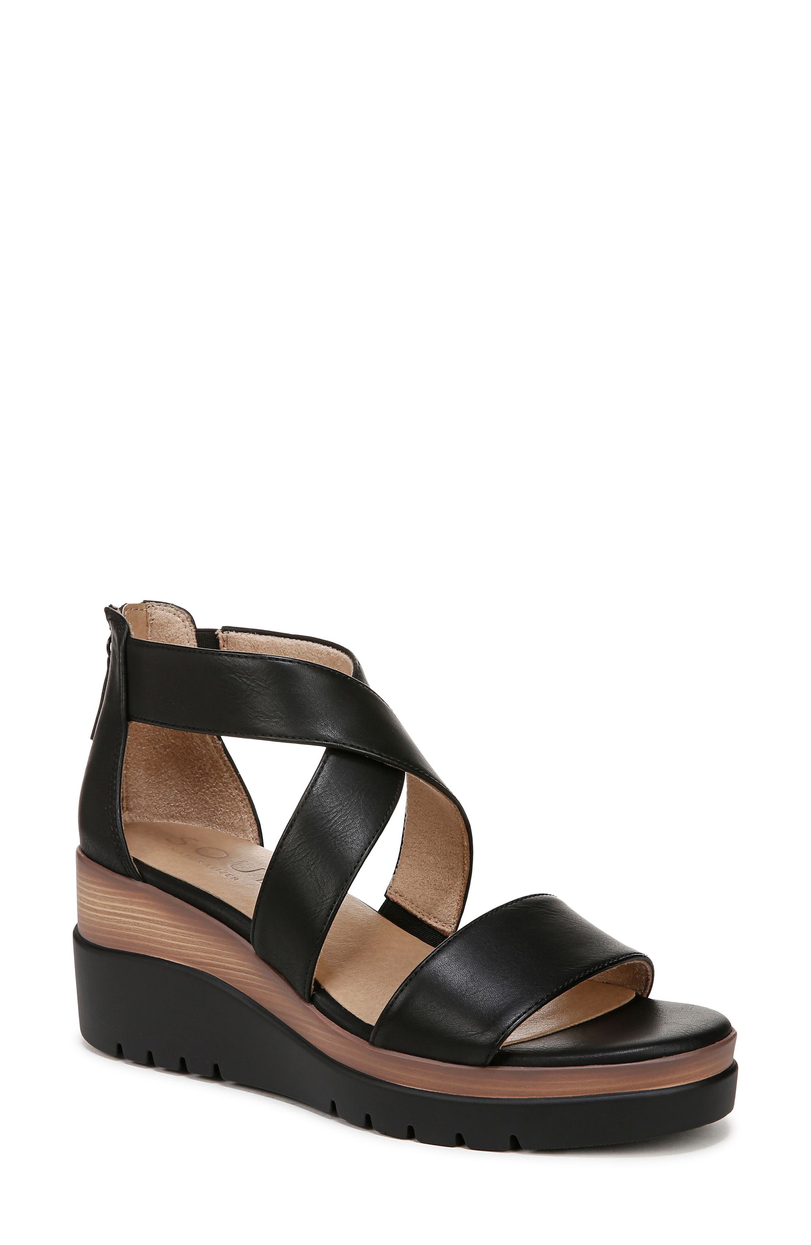 SOUL NATURALIZER Goodtimes Wedge Sandal, Main, color, 