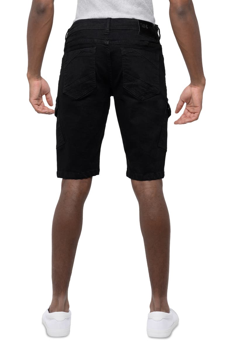 XRAY Denim Cargo Shorts, Alternate, color, 