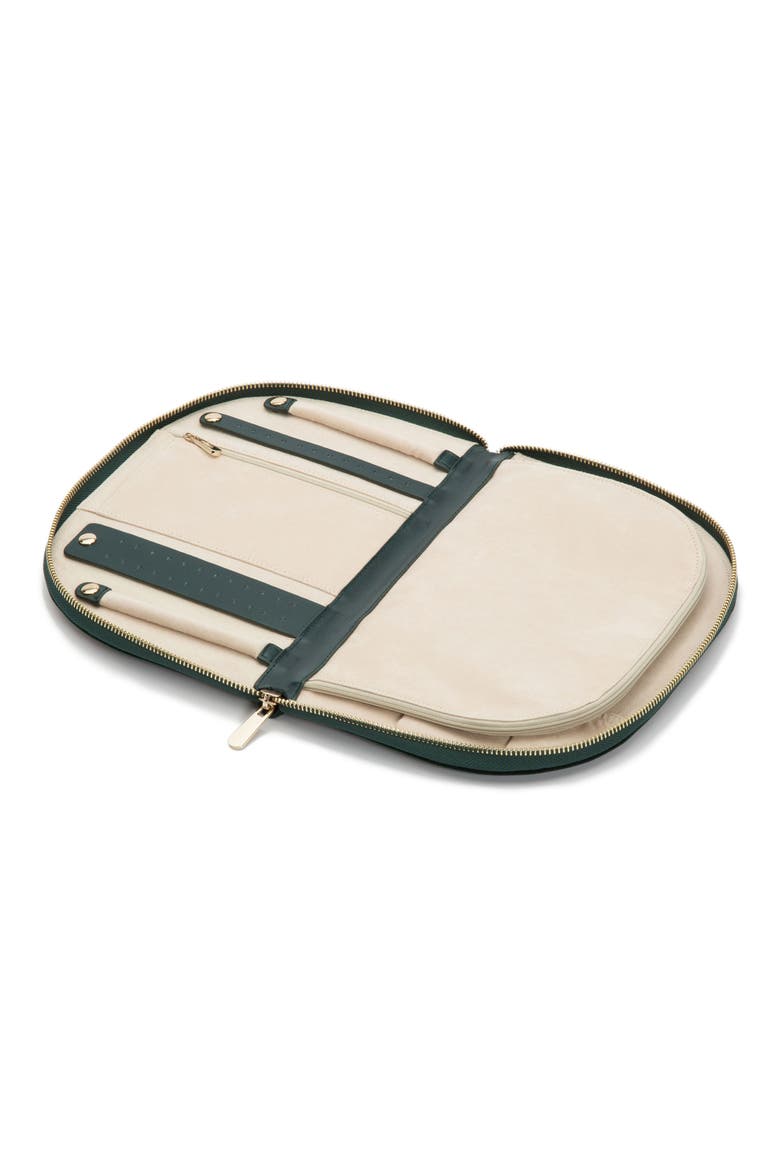 Zoe Portfolio, Alternate, color, FOREST GREEN