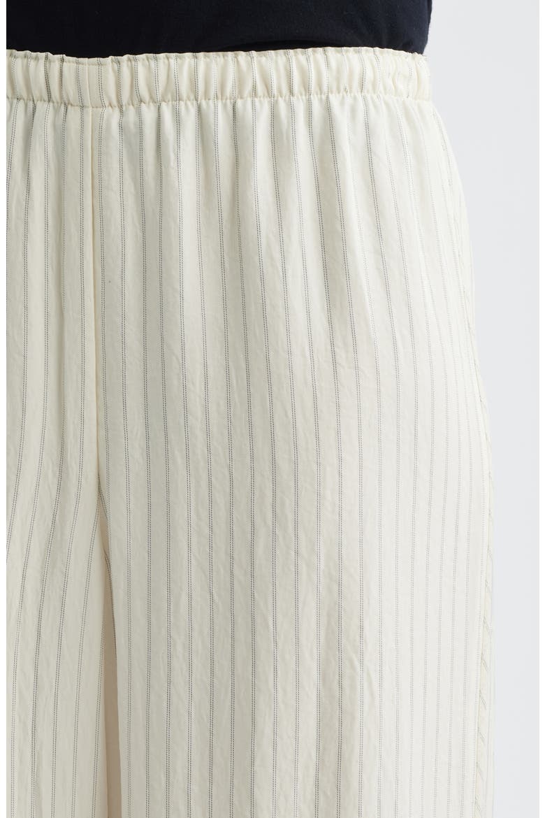 Slit Hem Wide Leg Pants, Alternate, color, RICE MULTI