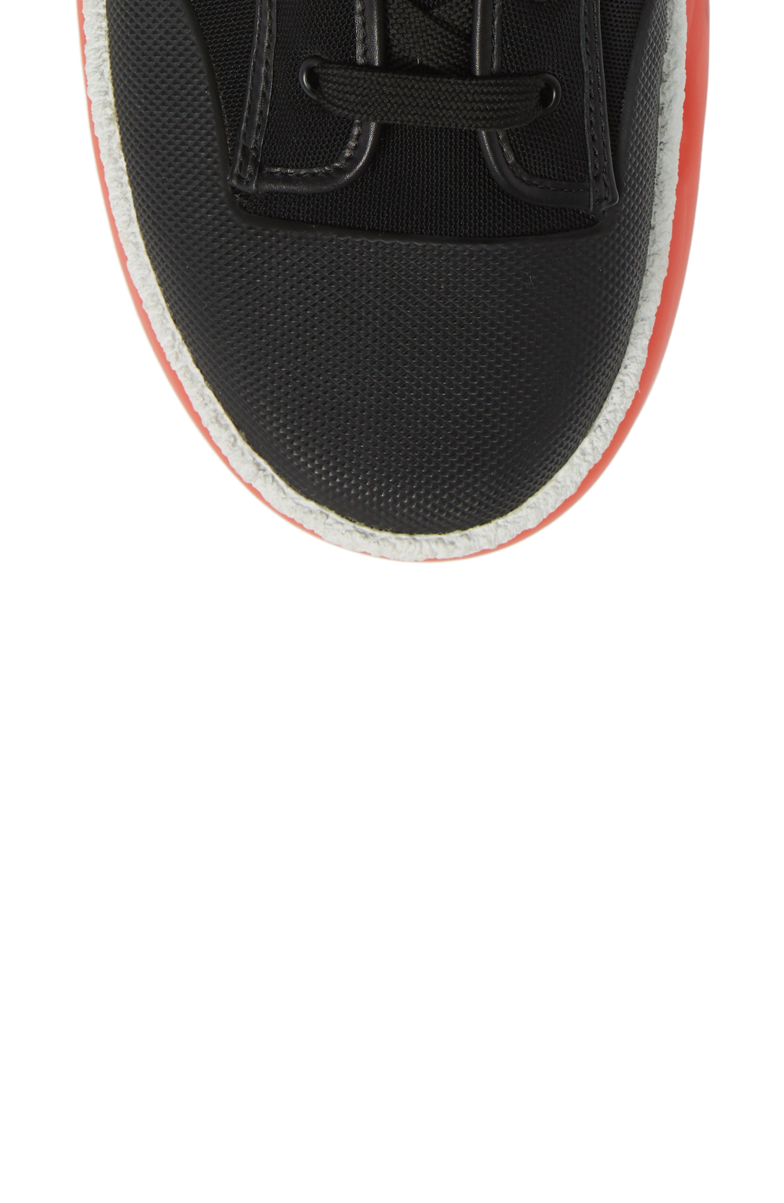 Logo Platform Sneaker, Alternate, color, BLACK