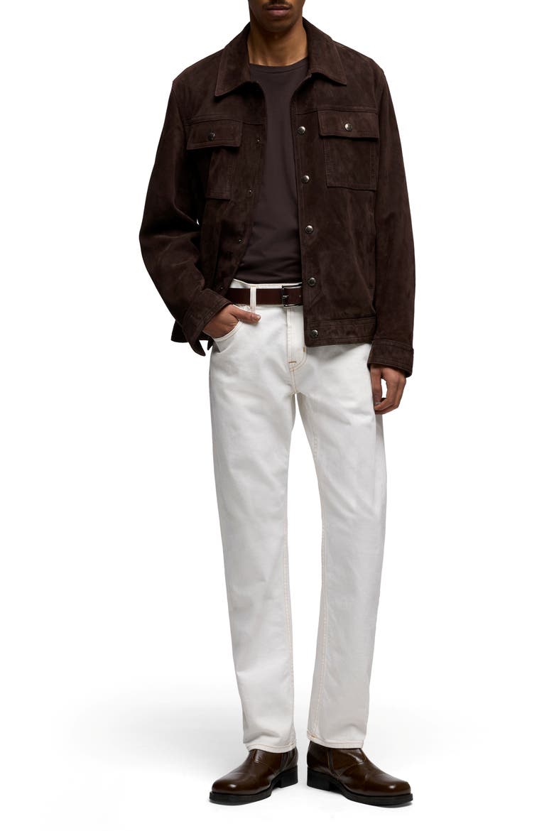 The Straight Leg Jeans, Alternate, color, COTTON