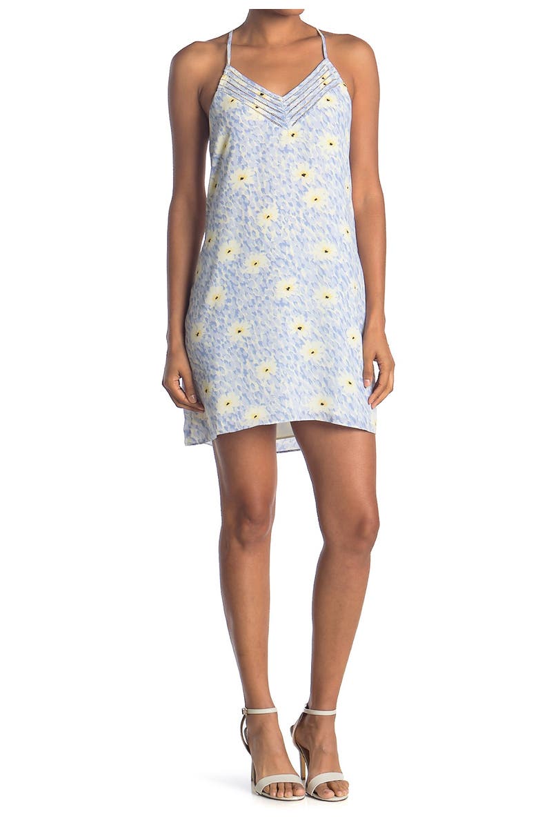 Socialite Racerback V-Neck Mini Dress, Main, color,