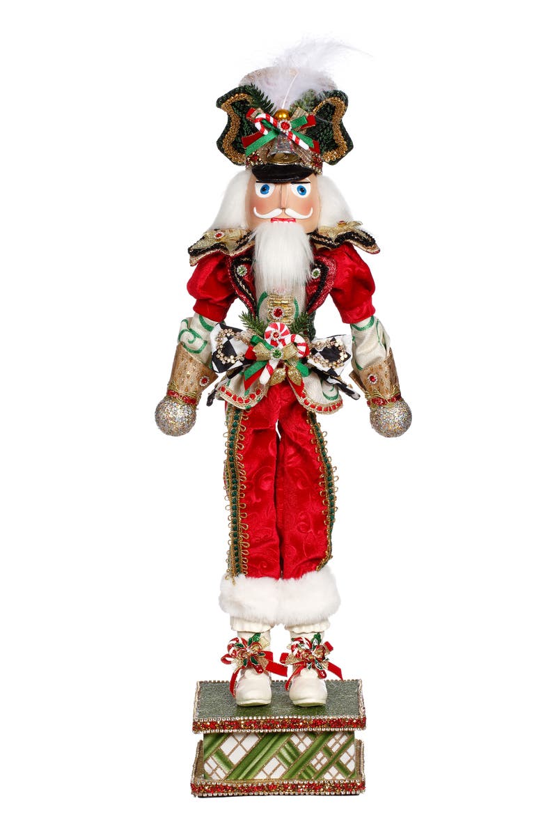Mark Roberts Royal Nutcracker, Small, Main, color, Red