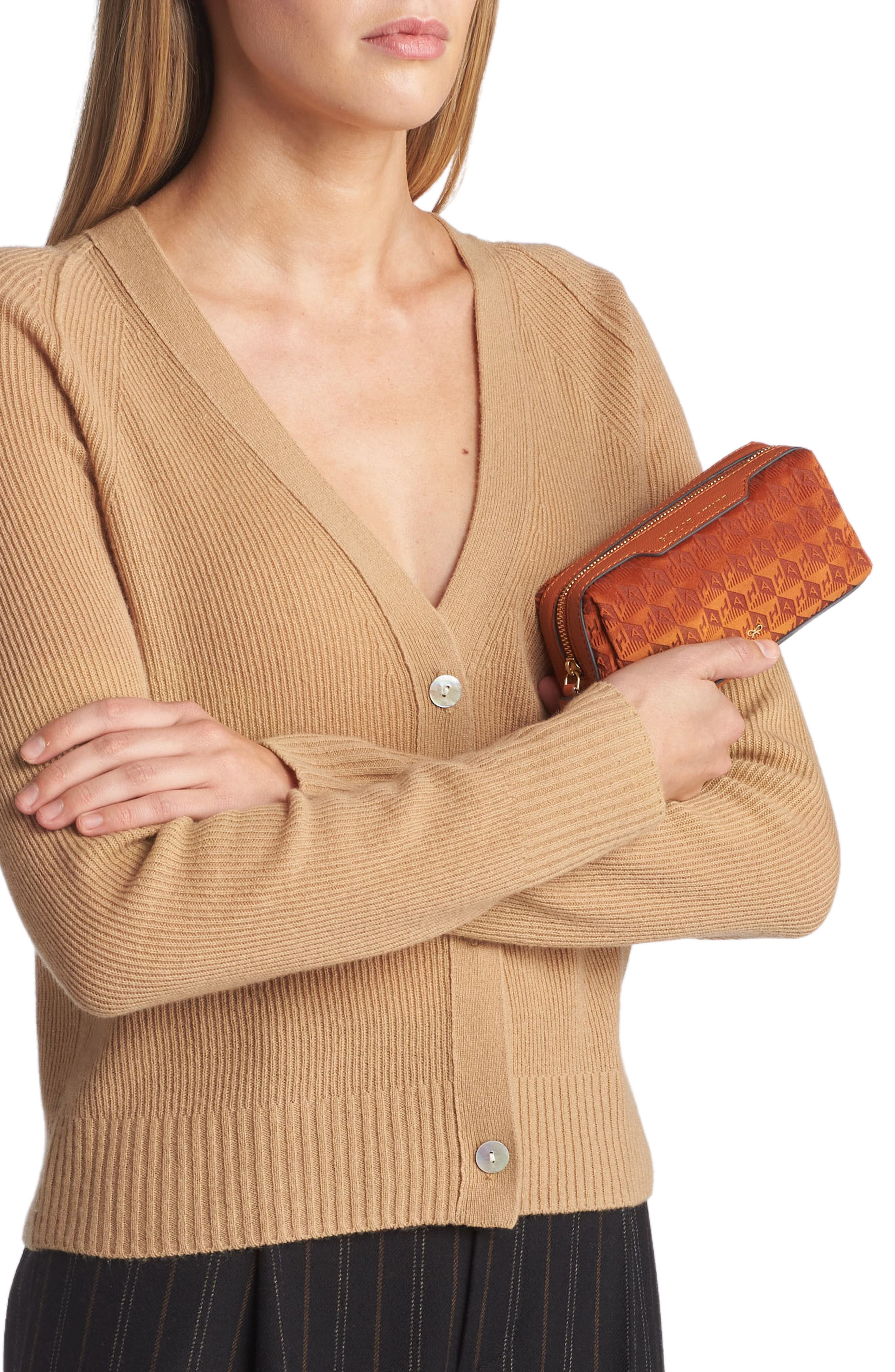 Anya Hindmarch Girlie Stuff Pouch, Alternate, color, 