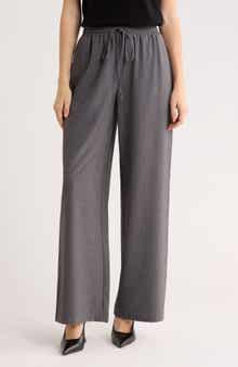 Leith Brooklyn Pull-On Straight Leg Pants