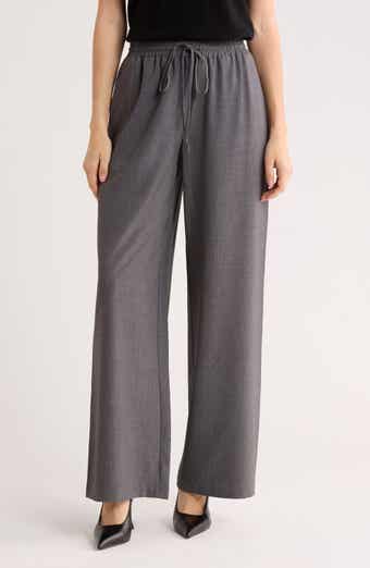 Leith Brooklyn Pull-On Straight Leg Pants