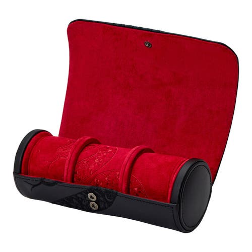 Wolf Lunar Triple Watch Roll