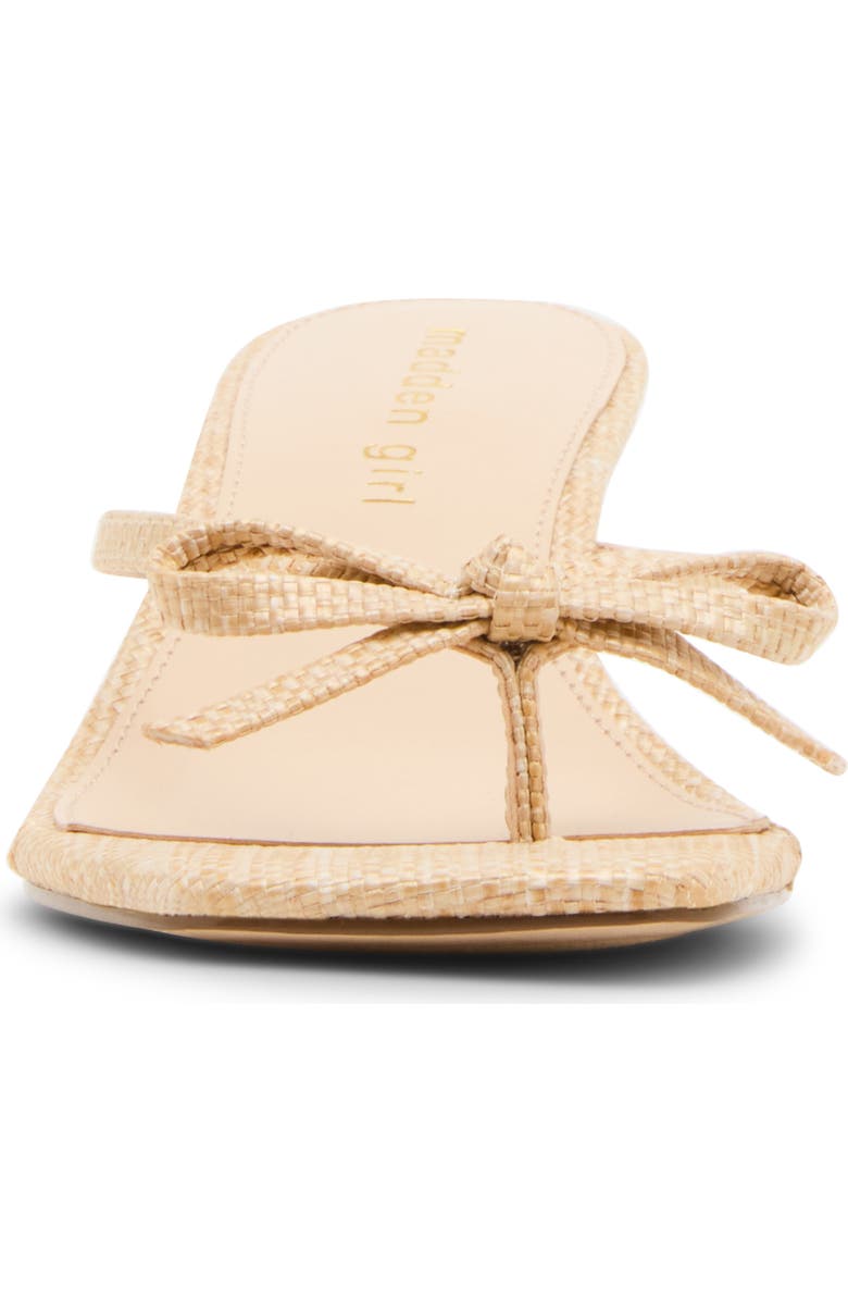 Madden Girl <p>Kitten Heel Sandal (Women)</p>, Alternate, color, Natural Raffia