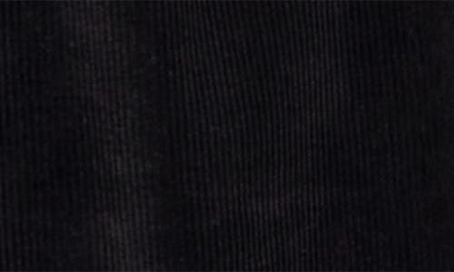 Mango Straight Leg Corduroy Pants In Black