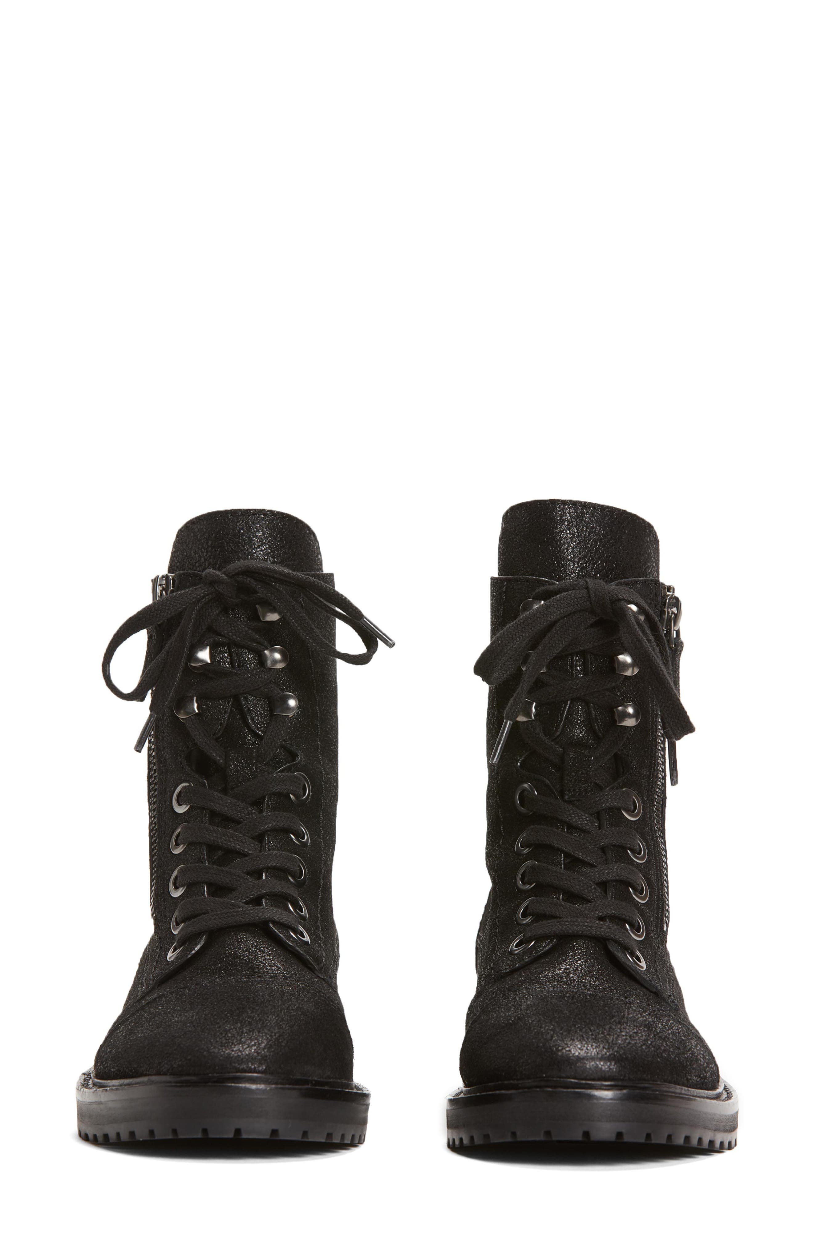 PAIGE Marline Combat Boot, Alternate, color, 