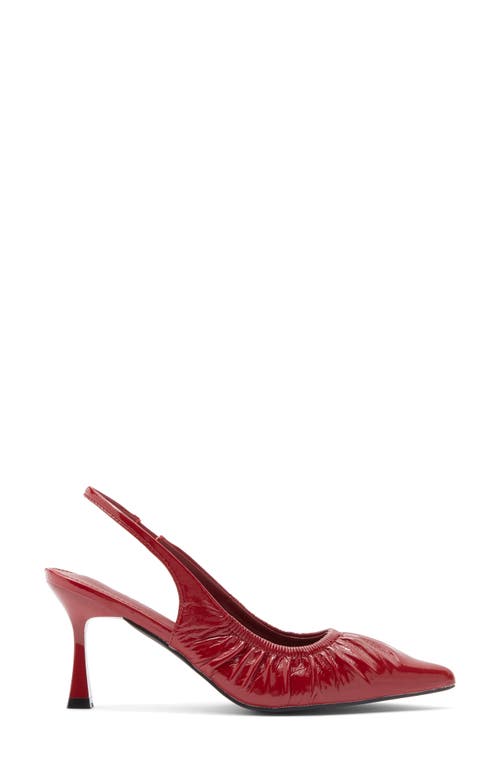 Wild Diva Lounge Keller Slingback Pump In Burgundy