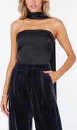 Bishop + Young Hailey Satin Scarf Top