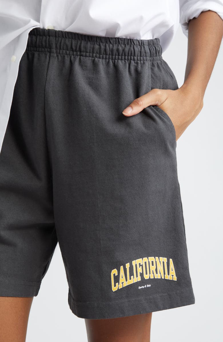 Sporty & Rich California Gym Shorts, Alternate, color,