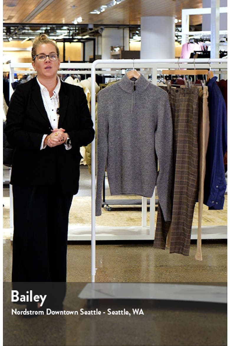 Robbies Road Quarter Zip Sweater video