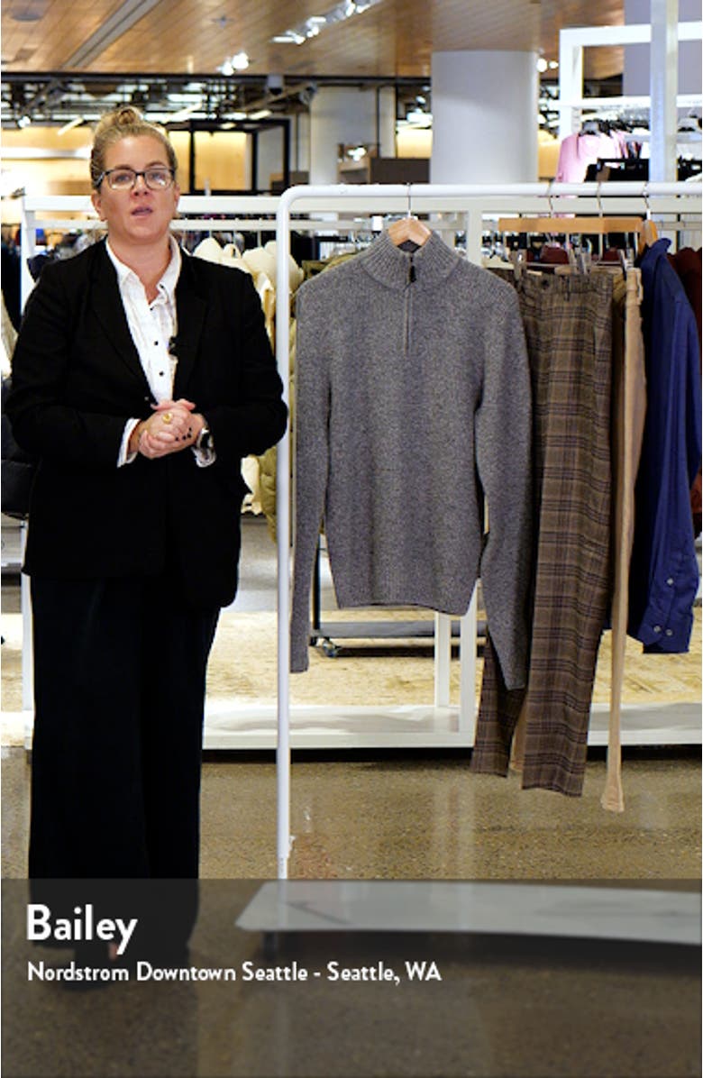 Robbies Road Quarter Zip Sweater, sales video thumbnail