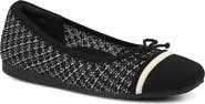 Ros Hommerson Noelle Cap Toe Ballet Flat