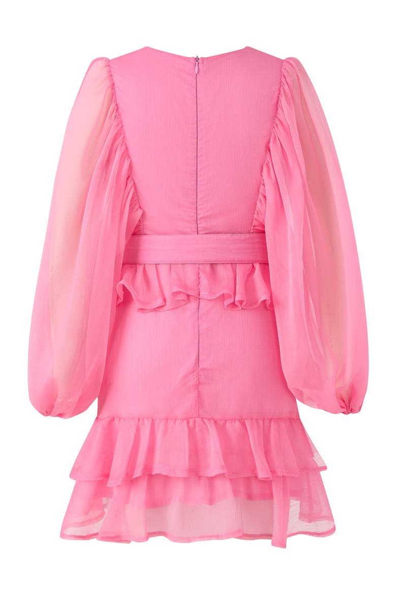 Soleil Frill Mini Dress, Alternate, color, Candy