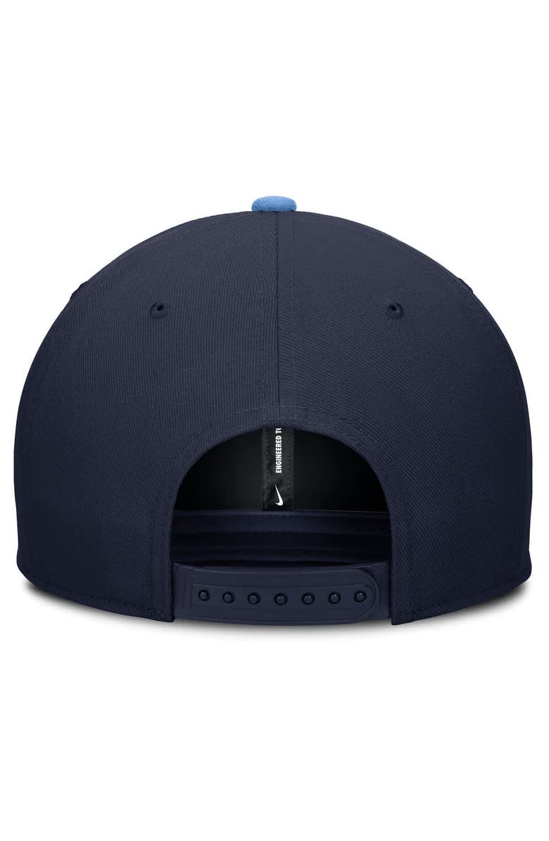 Nike Men's Nike Navy/Blue Tampa Bay Rays Pro Performance Snapback Hat, Alternate, color, Navy