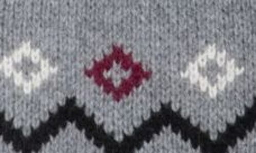 Damson Madder Cecily Wool Cardigan Sweater In Gray