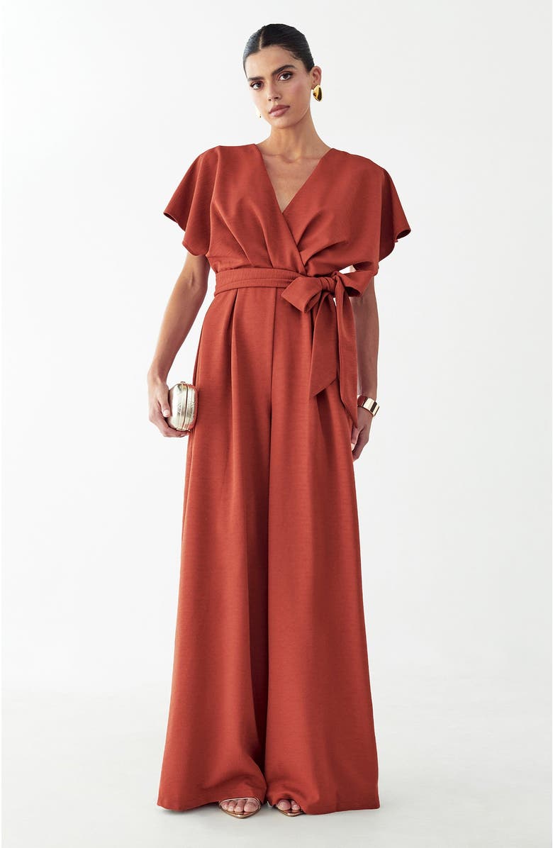 ST MRLO Hannah Jumpsuit, Alternate, color, Copper