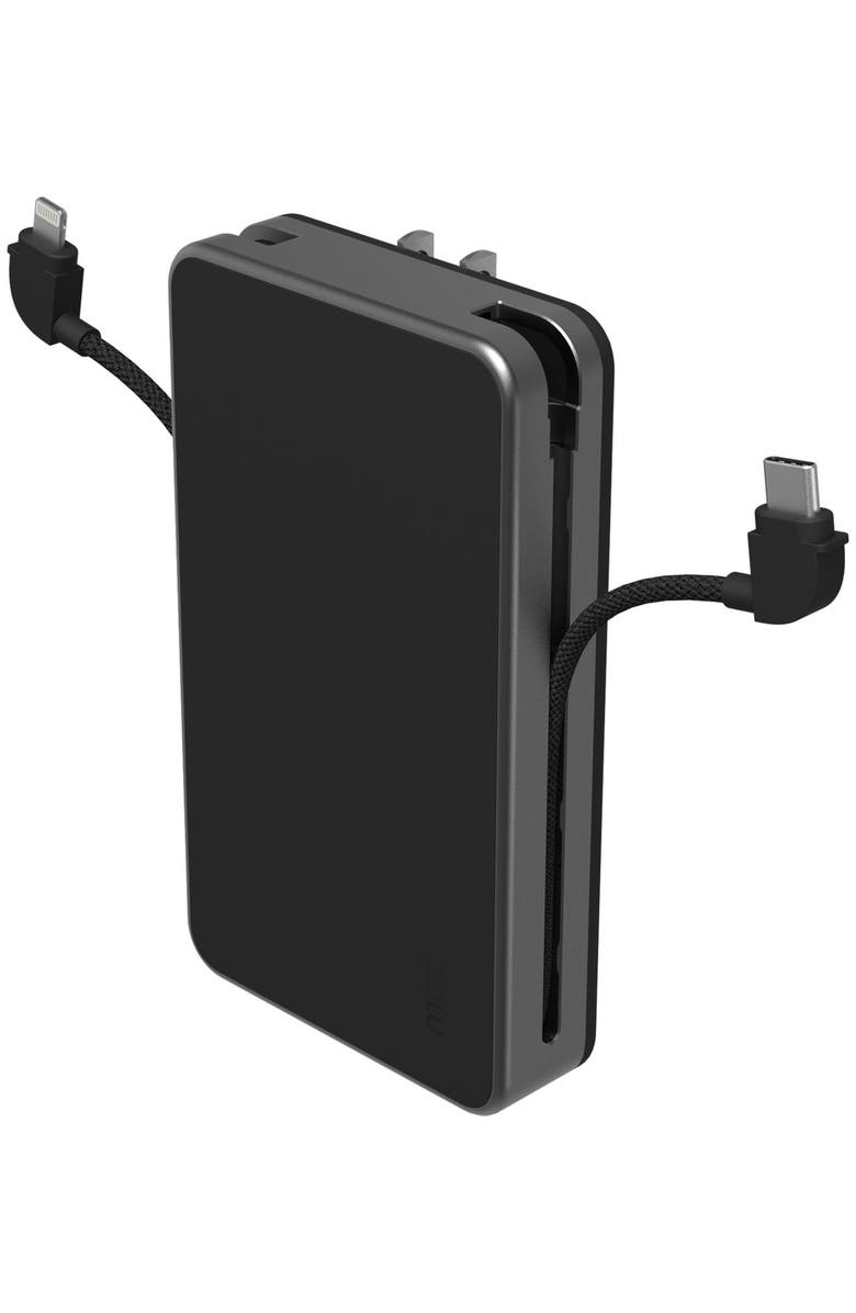 mophie PowerStation Plus 2024 AC Power Bank 10,000 mAh, Alternate, color, Black