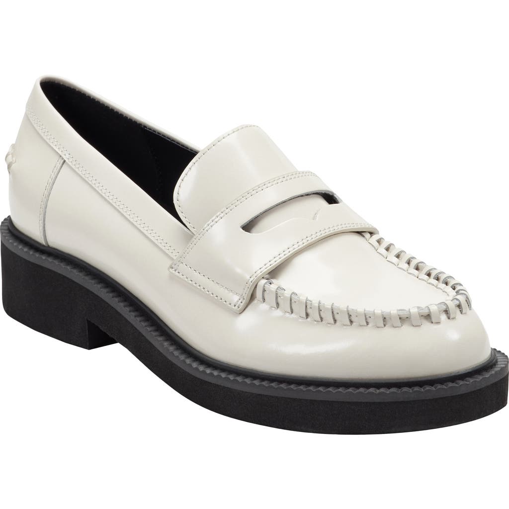 Marc Fisher Ltd Dagman Penny Loafer In White