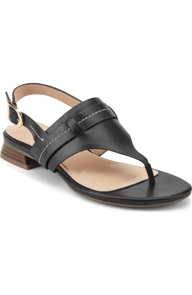 Rockport Ofera Slingback Sandal, Main, color, Black Leather