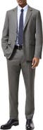 Burberry Check Wool Cashmere Bond Tailored Trousers