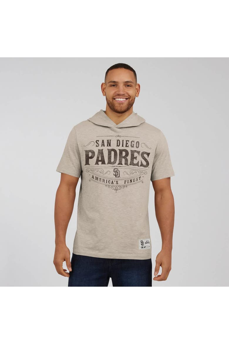 Men's Darius Rucker Collection by Fanatics  Tan San Diego Padres Hooded T-Shirt, Alternate, color, Tan