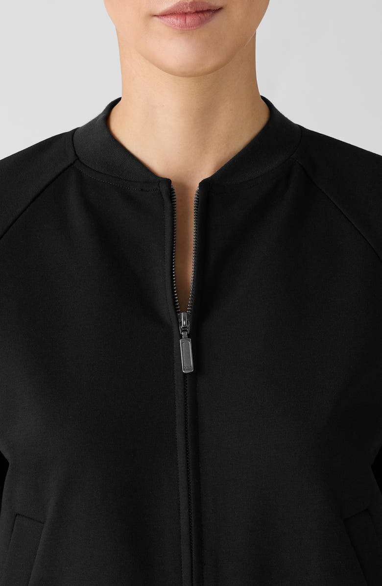 Eileen Fisher Stand Collar Jacket, Alternate, color, 