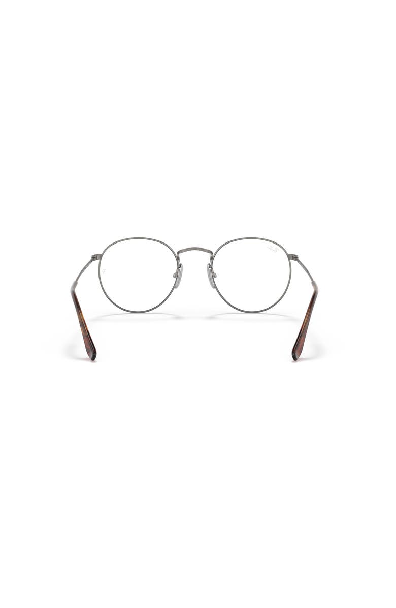 Ray-Ban 50mm Square optical glasses, Alternate, color, Grey